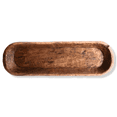 thumbnail image 1 of 38"-40" Long Extra Large Wood Dough Bowl- Extra Long Wood Decorative Bowl- The Big Bend Large Dough Bowl, 1 of 12