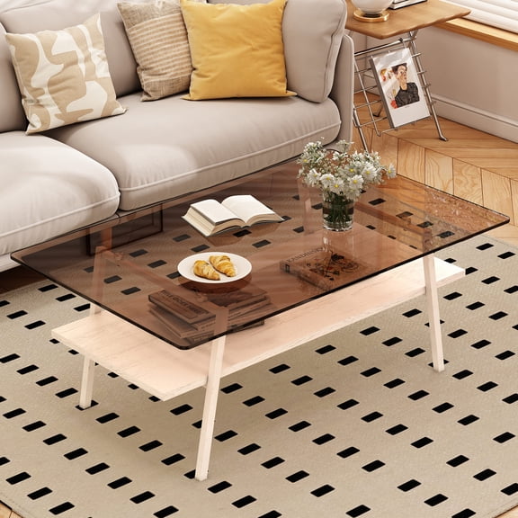 38.58" Depth Table - Sleek Modern Design - Cozy Living Room - Aesthetic Appeal