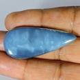 thumbnail image 1 of 38.60Cts Natural Sky Flashy Blue Opal Pear Cabochon Loose Gemstone L972, 1 of 4