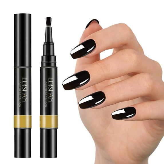 38 Colors Nail Gel Pen - 1PC 15ml Nail Art Pencil, DIY Manicure, No Topcoat Needed, Bright and High Saturation Color, Durable and Easy to Use, Girls and Women, Professional or Home Makeup Organizers