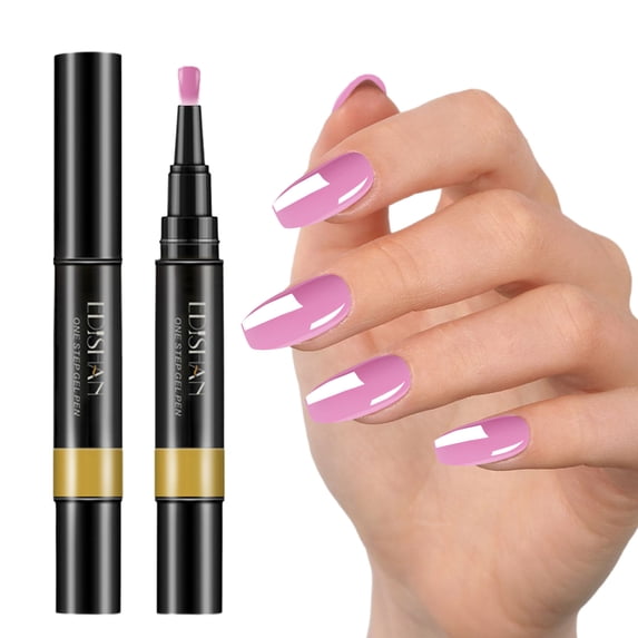 38 Colors Nail Gel Pen - 1PC 15ml Nail Art Pencil, DIY Manicure, No Topcoat Needed, Bright and High Saturation Color, Durable and Easy to Use, Girls and Women, Professional or Home Makeup Organizers
