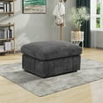 thumbnail image 1 of 38" Corduroy Modular Ottoman, 1 of 9