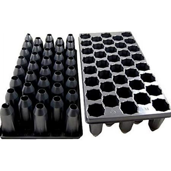 38 Deep Cell Nursery Plug Tray-Tree Tube-Propagation/Seed Starting Tray - 5 Pack$$Garden & Patio