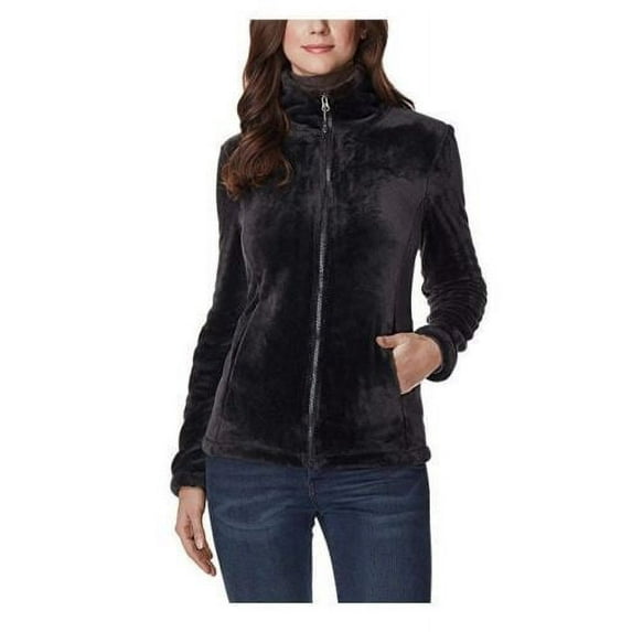 38 Degrees Women's Plush Faux Fur Full Zip Jacket