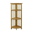 thumbnail image 1 of 38" Folding 4 Tier Corner Shelf, 1 of 6