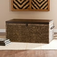 thumbnail image 1 of 38" Gray Manufactured Wood And Metal Rectangular Coffee Table, 1 of 6