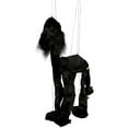 thumbnail image 1 of 38 In. Four-Leg Large Marionette Poodle - Black, 1 of 1