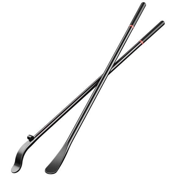 38-Inch Tire Spoons 2-Pack, Heavy-Duty 40Cr Steel Tire Iron Set, Tire Changing Tools for Truck, Semi, Bus, Tractor, Off-Road Vehicle & Heavy Equipment