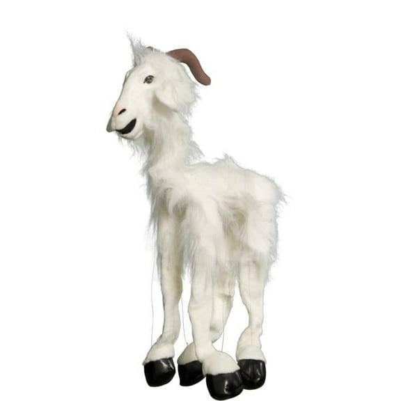 Sunny Toys WB991A 38 In. Four-Leg Large Marionette Goat - White
