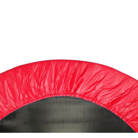 38" Mini Round Trampoline Replacement Safety Pad (Spring Cover) for 6 Legs - Red