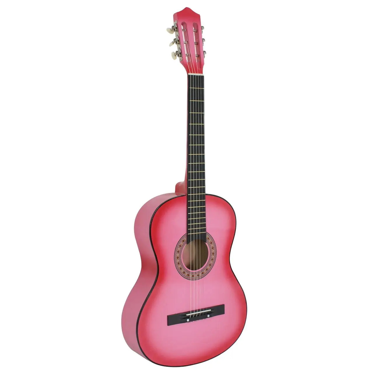 38" New Beginners Acoustic Guitar with Case, Strap, Tuner and Pick