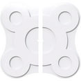 thumbnail image 1 of 38"OD x 1"ID x 13 1/4"C x 1"P Luna Architectural Grade PVC Contemporary Ceiling Medallion, Two Piece, 1 of 11
