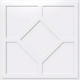 thumbnail image 1 of 38"OD x 13 1/4"C x 1"P Embry Architectural Grade PVC Contemporary Ceiling Medallion, 1 of 11