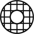 thumbnail image 1 of 38"OD x 13 3/4"ID x 1"P O'Neal Architectural Grade PVC Pierced Ceiling Medallion, Black, 1 of 6