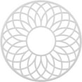 thumbnail image 1 of 38"OD x 13"ID x 1"P Cannes Architectural Grade PVC Pierced Ceiling Medallion, 1 of 8