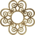 thumbnail image 1 of 38"OD x 13"ID x 1"P Cohen Architectural Grade PVC Pierced Ceiling Medallion, Antiqued Brass, 1 of 10