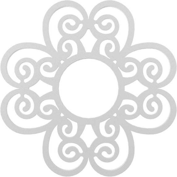 38"OD x 13"ID x 1"P Cohen Architectural Grade PVC Pierced Ceiling Medallion