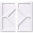 thumbnail image 1 of Embry Architectural Grade PVC Contemporary Ceiling Medallion 38"OD x 2"ID x 13 1/4"C - Two Piece, 1 of 11