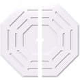 thumbnail image 1 of 38"OD x 2"ID x 15"C x 1"P Westin Architectural Grade PVC Contemporary Ceiling Medallion, Two Piece, 1 of 11