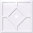 thumbnail image 1 of 38"OD x 3"ID x 13 1/4"C x 1"P Embry Architectural Grade PVC Contemporary Ceiling Medallion, 1 of 11