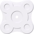 thumbnail image 1 of 38"OD x 3"ID x 13 1/4"C x 1"P Luna Architectural Grade PVC Contemporary Ceiling Medallion, 1 of 11