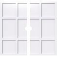thumbnail image 1 of 38"OD x 3"ID x 13 1/4"C x 1"P Rubik Architectural Grade PVC Contemporary Ceiling Medallion, Two Piece, 1 of 11