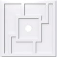 thumbnail image 1 of 38"OD x 4"ID x 13 1/4"C x 1"P Knox Architectural Grade PVC Contemporary Ceiling Medallion, 1 of 11