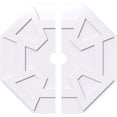 thumbnail image 1 of 38"OD x 4"ID x 13 1/4"C x 1"P Logan Architectural Grade PVC Contemporary Ceiling Medallion, Two Piece, 1 of 11