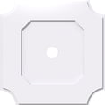 thumbnail image 1 of 38"OD x 4"ID x 22 3/4"C x 1"P Locke Architectural Grade PVC Contemporary Ceiling Medallion, 1 of 11