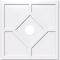 thumbnail image 1 of 38"OD x 6"ID x 13 1/4"C x 1"P Embry Architectural Grade PVC Contemporary Ceiling Medallion, 1 of 11