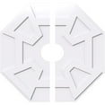 thumbnail image 1 of 38"OD x 7"ID x 13 1/4"C x 1"P Logan Architectural Grade PVC Contemporary Ceiling Medallion, Two Piece, 1 of 1