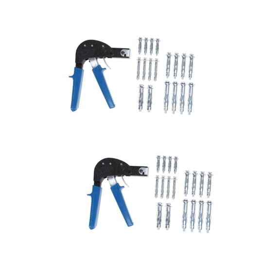 38 Pcs Multi Function Tool Mulitool Mounting Tool Abrazaderas De Metal Jigs Wall Anchor Setting Tool Heavy Duty Tool Tools Cavity Plasterboard Plug Fixing Screw Installation Tool