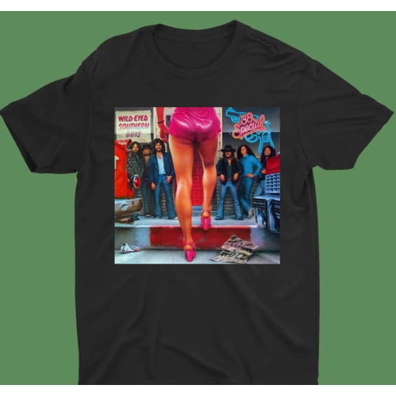 38 SPECIAL Wild-Eyed Southern Boys Shirt Funny Retro Black Unisex S-5XL