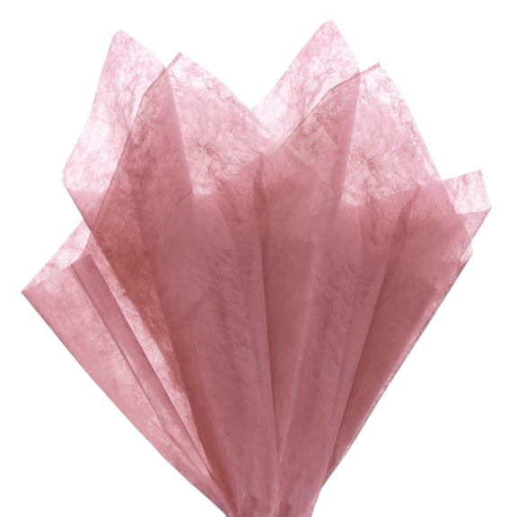 38-Sheet Korean Cotton Wrapping Flower Paper, 22.8x17.7 Inch/ 58x45cm Waterproof Floral Wrapping Cotton Paper for Bouquets/Gift Packaging [Dark Pink]