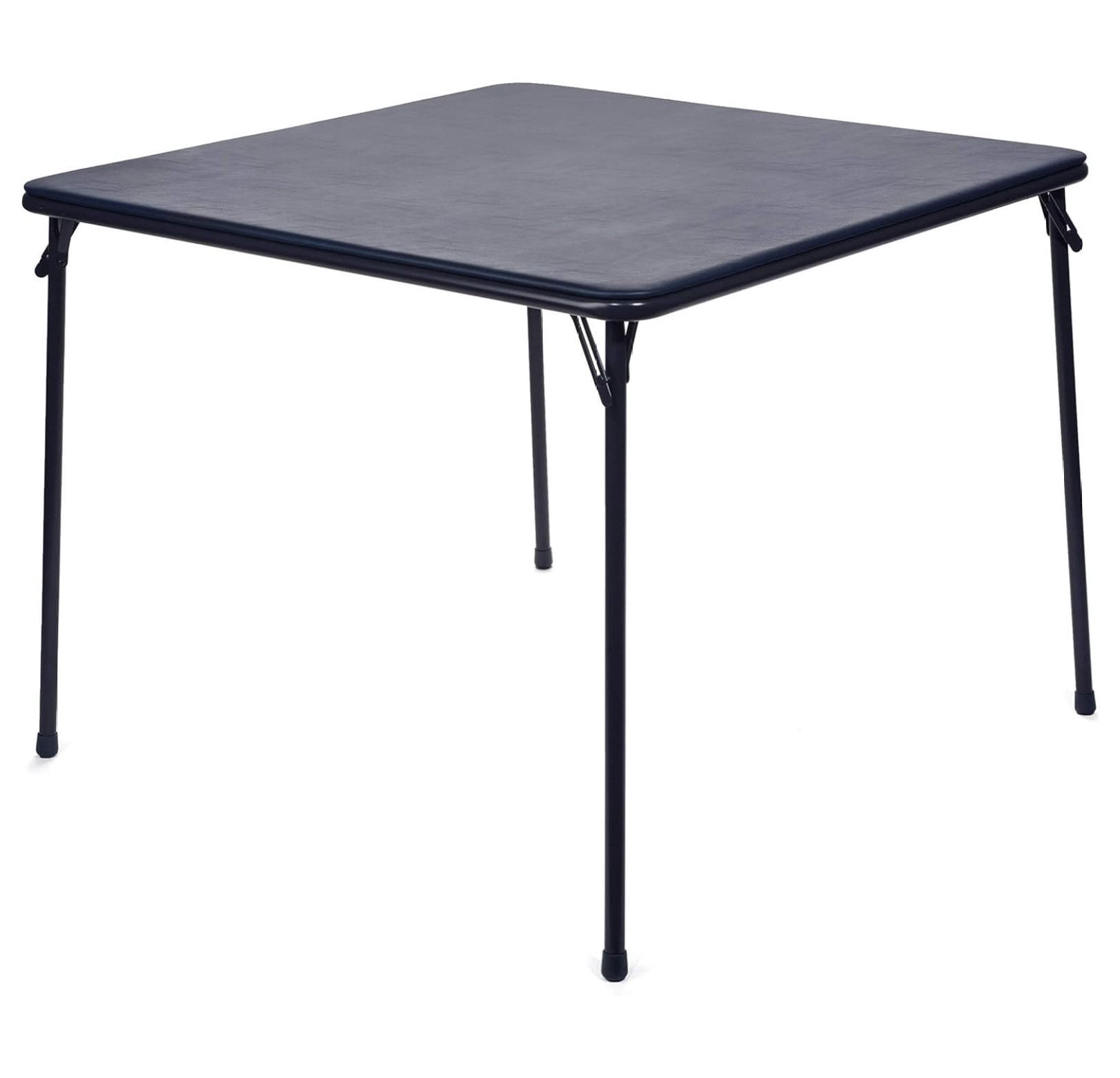 38" Square Folding Card Table - Portable, Easy-to-Store, Vinyl ...