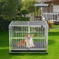 thumbnail image 1 of 38" Stainless Steel Dog Crate, 1 of 5