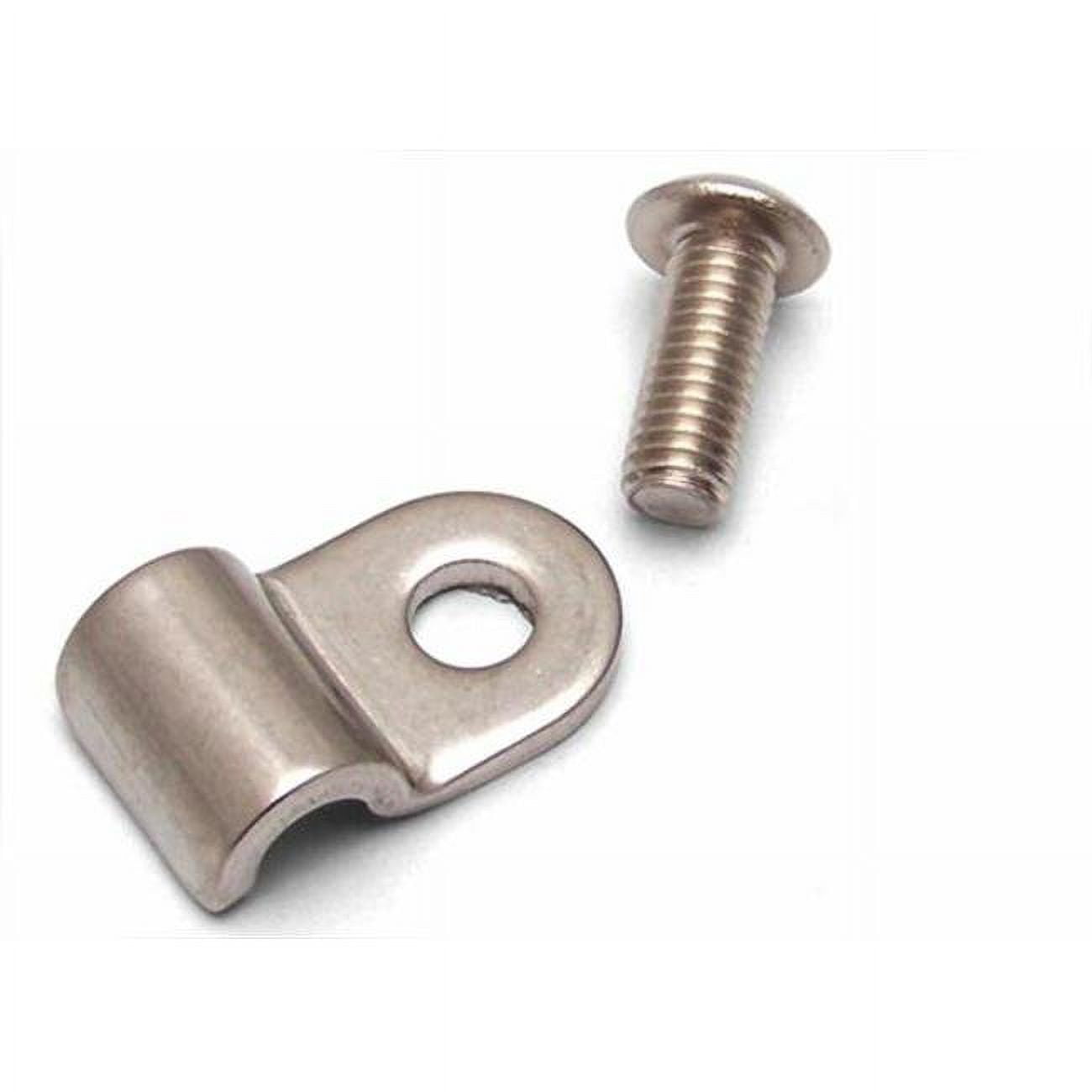 38 Stainless Steel Single Line Clamps - Pack of 12 - Walmart.com