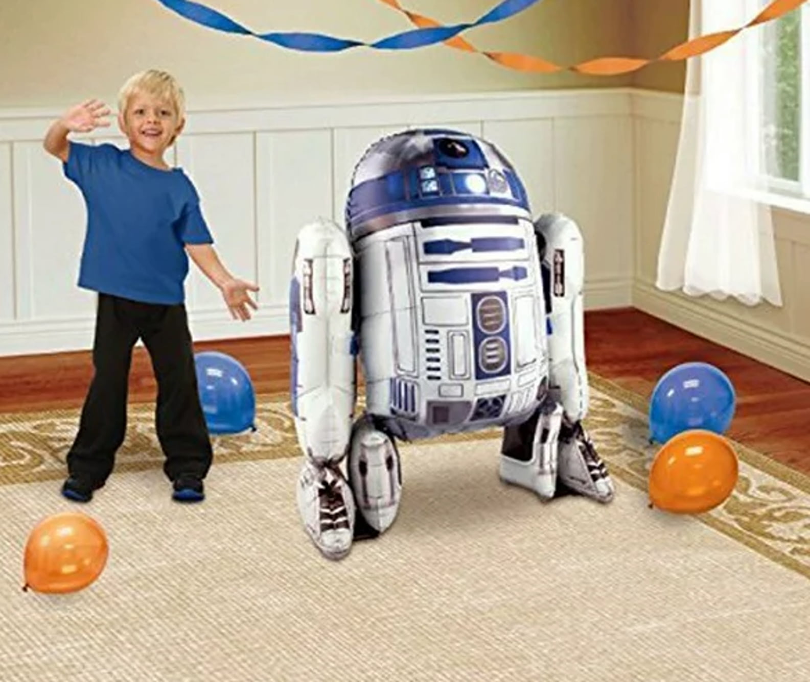 Star Wars R2-D2 Fleece Throw Pillow Blue 14X16 Robot Droid