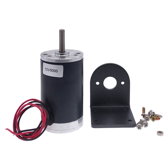 38 Tubular Motor With Mounting Bracket 12V 24V DC Motor Mounting Bracket ,Low Noise - 4000RPM_12
