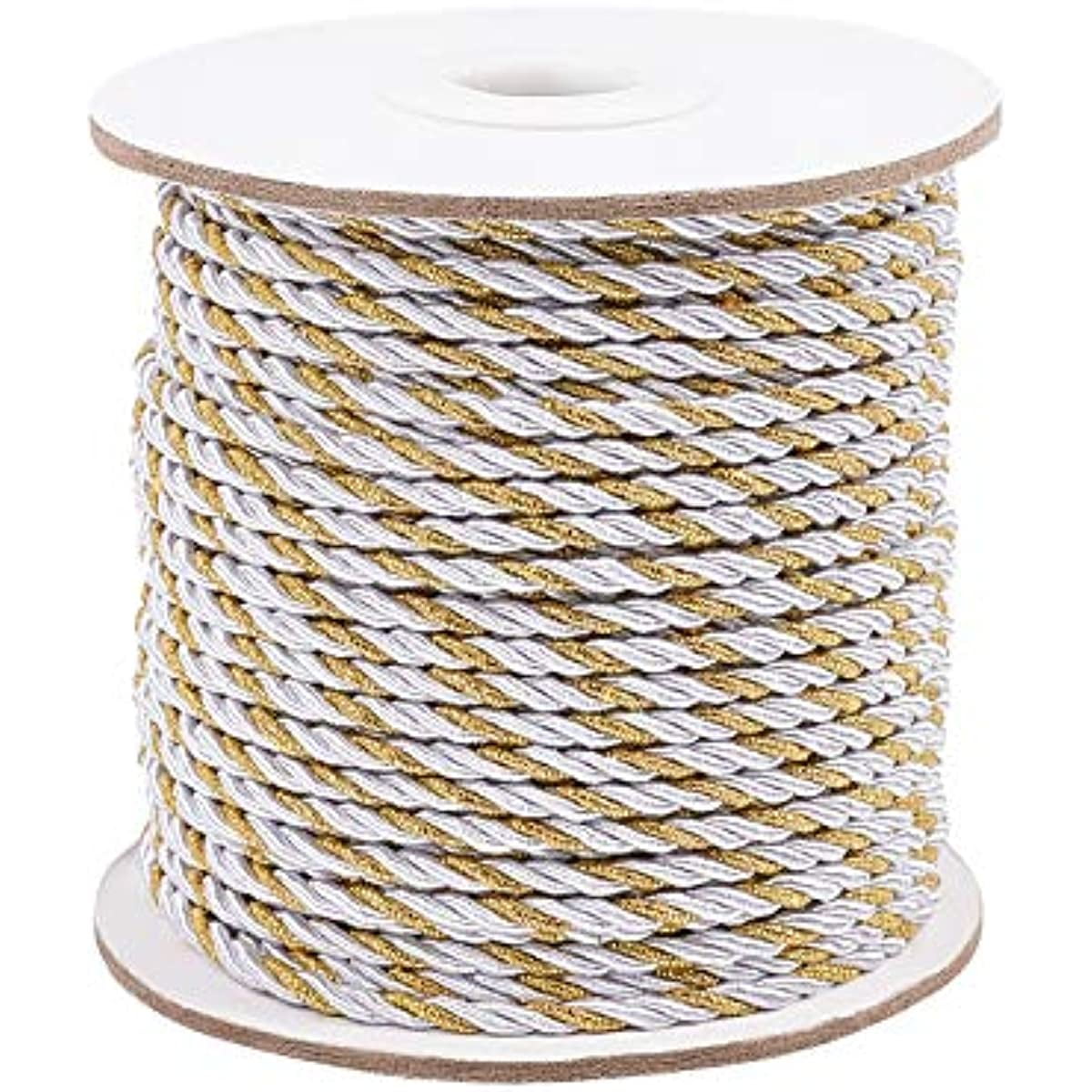 Jygee Rope Colorful Natural Jute Twine String Roll Cord for DIY Art Crafts  and Wrapping Green