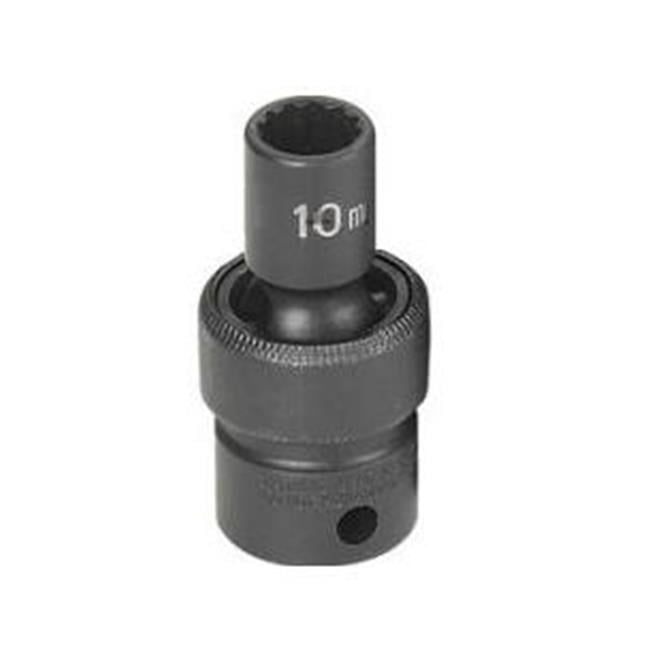 38 in. Drive x 10MM 12 Point Standard Universal - Grey - Walmart.com