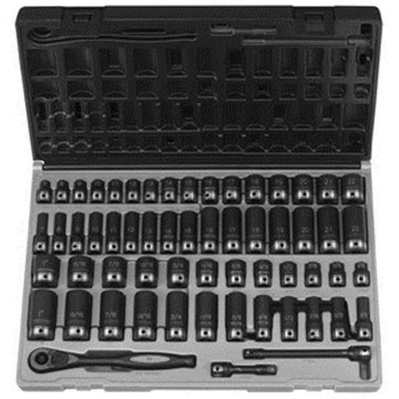 38 in. Drive x .63 in. 6 Point Standard Duo-Socket