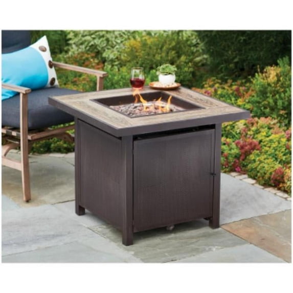 38 in. Four Seasons Evanston Gas Fire Pit