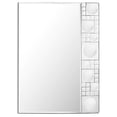 thumbnail image 1 of 38 in. Glass Framed Accent Mirror, Clear, 1 of 1