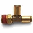 thumbnail image 1 of 38 in. NPT Male to .31 in. Push Tube 90 Degree Male to Tube T Air Fitting, 1 of 1