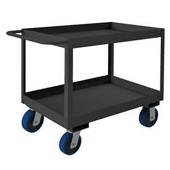 38 in. Rolling Service Cart, Gray - 3600 lbs