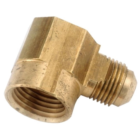 38 in. x .38 in. Brass Low Lead Female Flare Elbows
