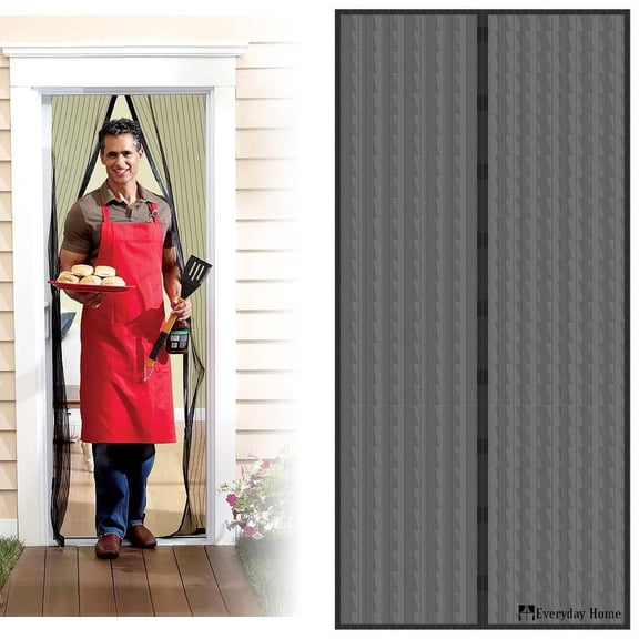 38 in. x 80 in. Auto Open and Close Magnetic Screen Door