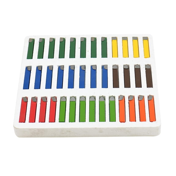 38 pcs 3/8" Premium C6 Carbide Tipped Tool Bit Set Brazed Single Point 404-2042 P(