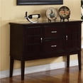 thumbnail image 1 of 38 x 52 x 18 in. Plywood Poplar Wood Buffet Server, Espresso, 1 of 1